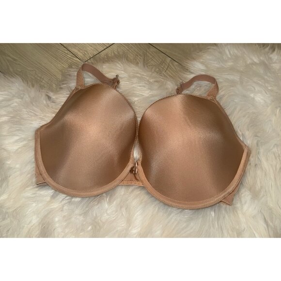 Cleo Panache 9175 Koko Plunge Bra Lined Underwire 34GG Tan New - Picture 1 of 8